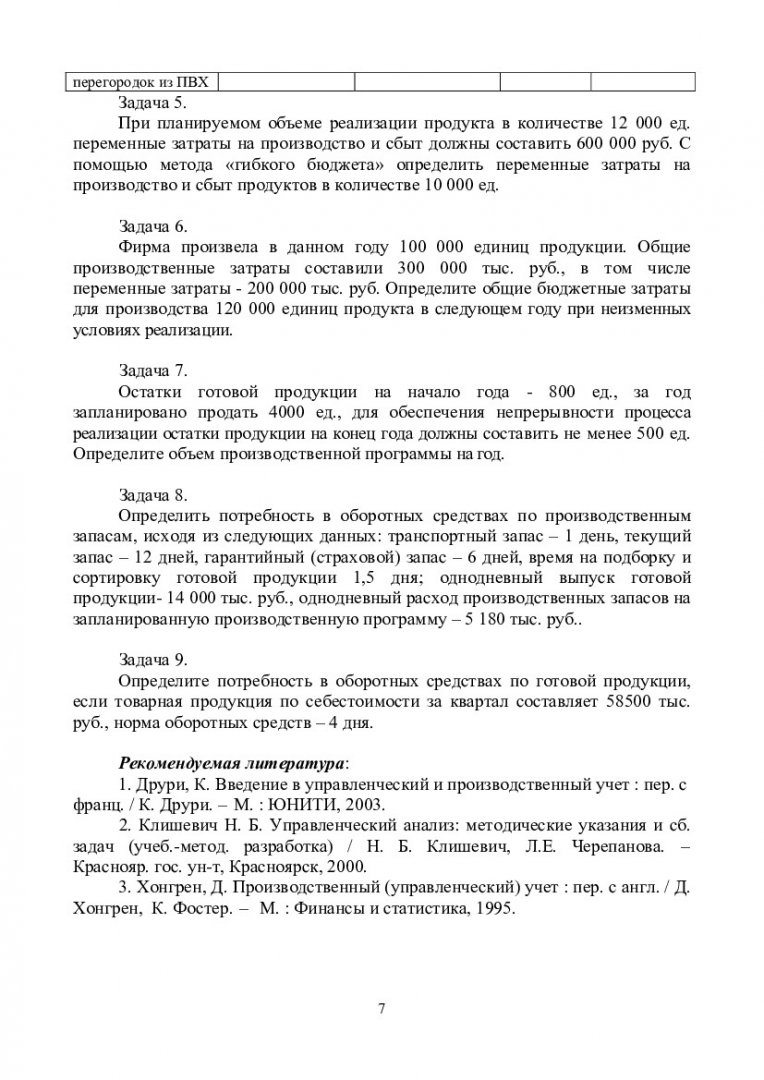 Комплексный анализ хозяйственной деятельности : учеб.-метод. пособие [для  самостоят. работы для студентов спец. 080109.65 «Бухгалтерский учет, анализ  и аудит»] | Библиотечно-издательский комплекс СФУ