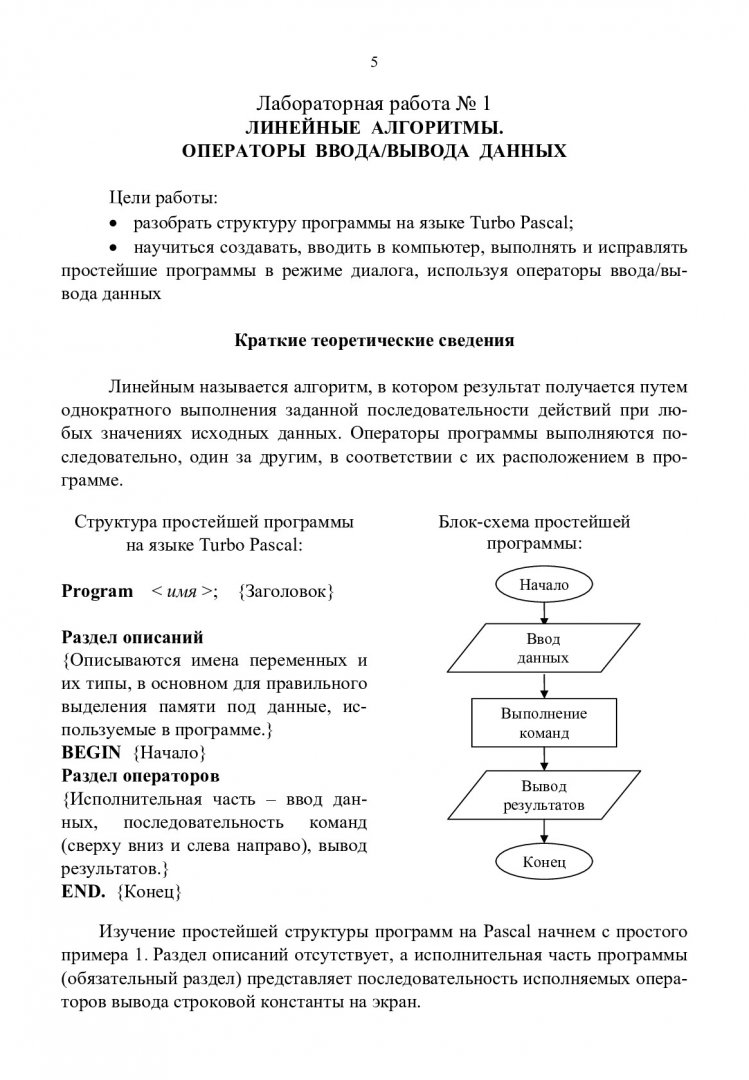 Информатика. Программирование на языке PASCAL : лабораторный практикум |  Библиотечно-издательский комплекс СФУ