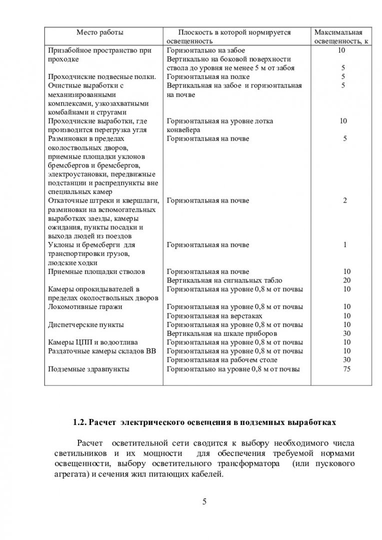 Электроснабжение подземных горных работ : учеб.-метод. пособие [для  практич. занятий и диплом. проектирования для студентов спец. 130406  «Шахтное и подземное строительство»; 130404 «Разработка месторождений  полезных ископаемых»] | Библиотечно ...